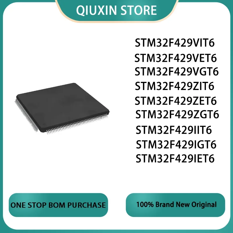 (1 шт.), новинка 100%, STM32F429VGT6 STM32F429VIT6 STM32F429VET6 stm32f429сhi6 STM32F429IIT6 STM32F429IGT6  STM32F429ZET6 STM32F