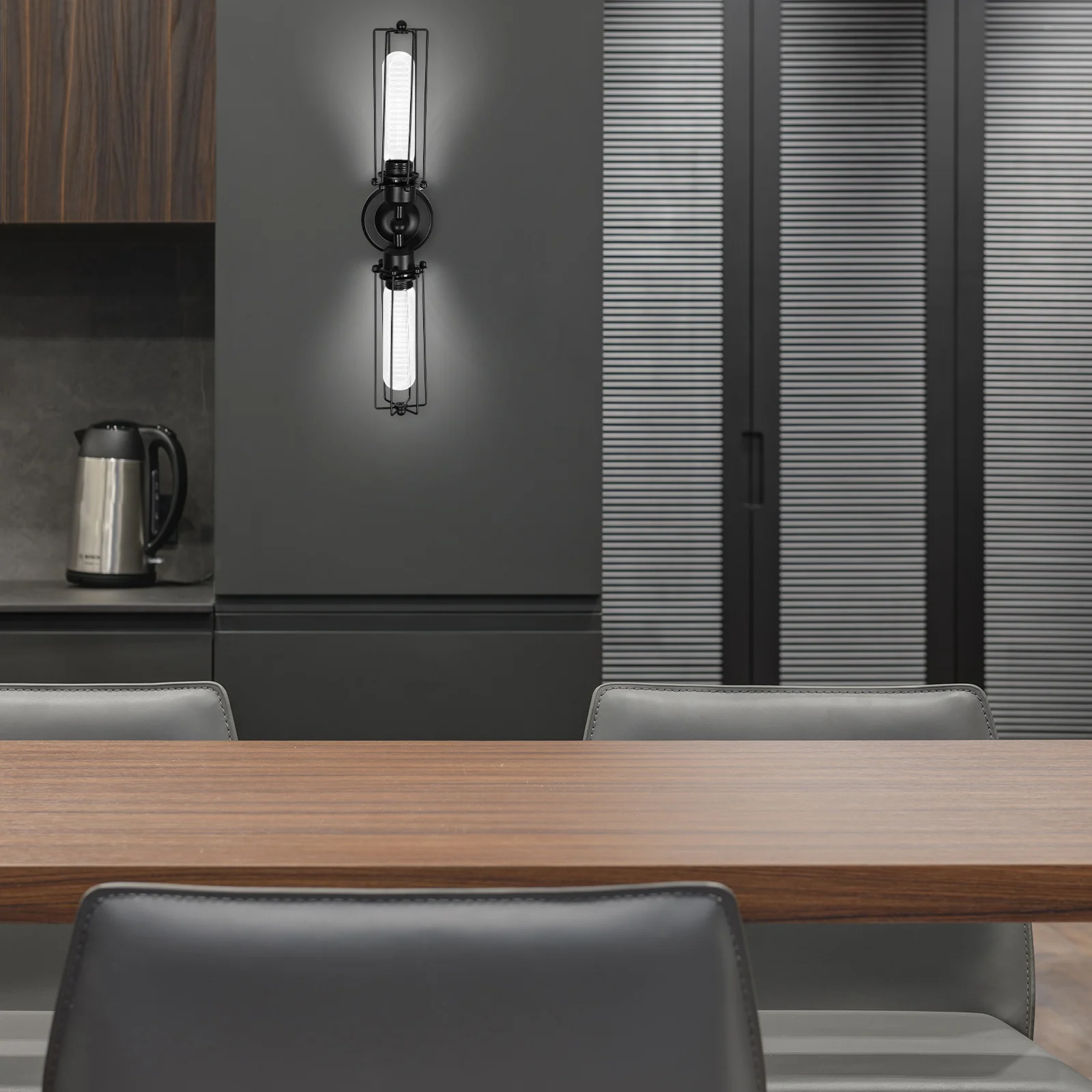 Бра винтажный черный светильник для прихожей, спальни, гостиной, бра, настенный декор, современный настенный декор, освещение