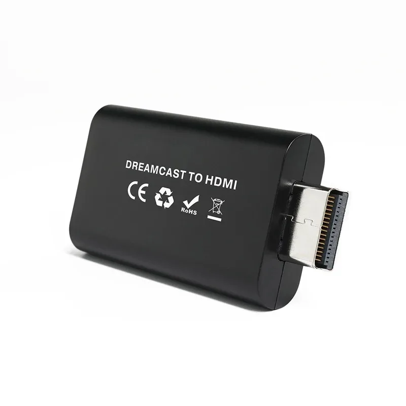 Bitfunx RGBS VGA To HDMI-Compatible Adapter DC to HDTV Converter For All SEGA Dreamcast Consoles