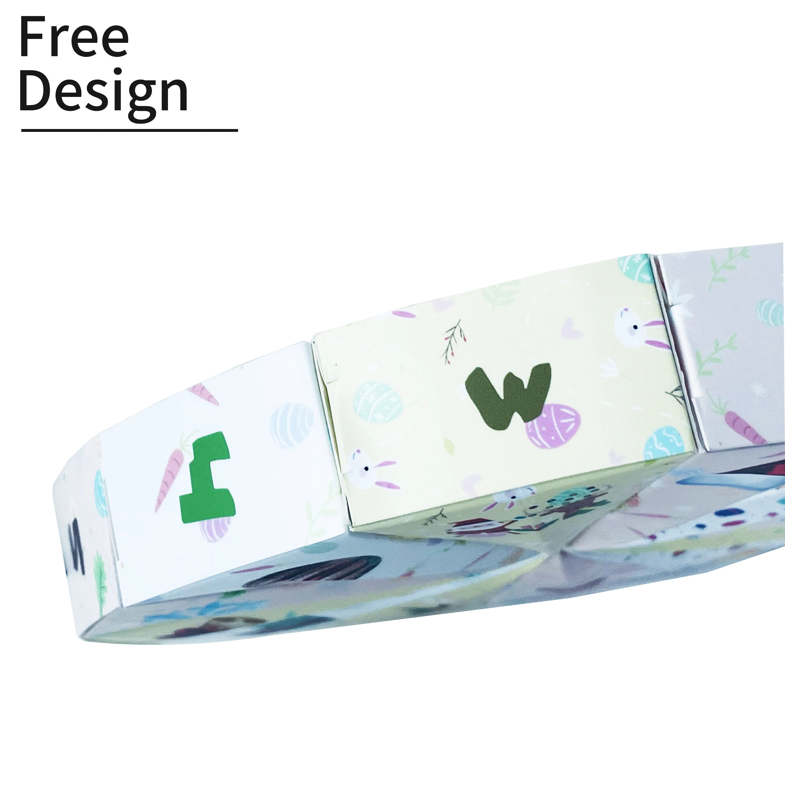 Customization.Round Shape Advent Calendar Candy Nuts Kernels Chocolate Gift Packaging Box Empty Candy Boxes