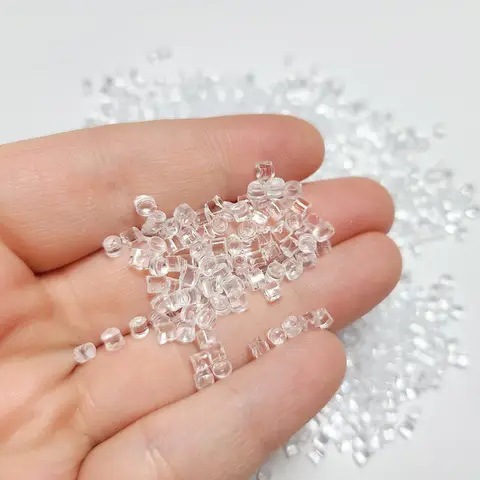 10/30/50g 작은 마이크로 수지 가짜 아이스 큐브 미니어처, 요정 정원 장식, 마이크로 조경 DIY 공예 장식 용품