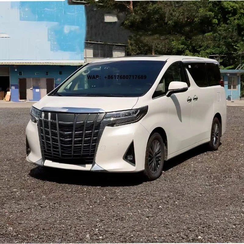 Huanjing Luxury Front Bumper Modification Bolt-On Universal Fit 2009-2022 Alphard Vellfire Luxury G Version