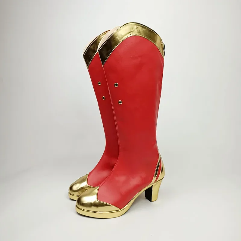 Новая игра аниме LOL Scorn of the Moon Diana косплей женская обувь ботинки реквизит аксессуары для вечеринки на Хэллоуин дешево на заказ