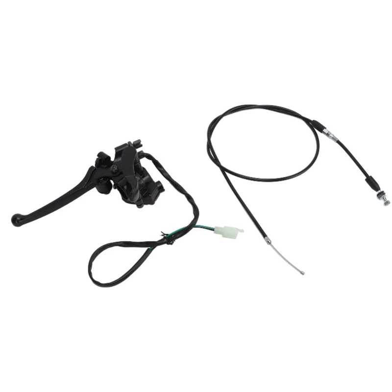 

Thumb Throttle Cable With Dual Brake Lever Assy 22mm Aluminium Alloy For 50-250cc ATV Go Kart