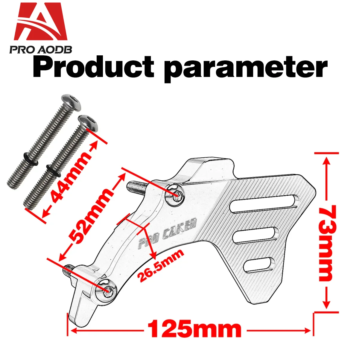 Front Sprocket Cover Case Saver Protector Chain Guard For Husqvarna KTM SX EXC EXCF XC XCW XCFW Six Days SXF XCF EXCF 2016-2023