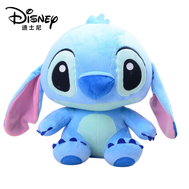 New Hot Disney Cartoon Blu Rosa Stitch Bambole di peluche Anime Giocattoli Lilo e Stitch Stich Peluche Ripiene Giocattoli Regali Di Natale per I Bambini