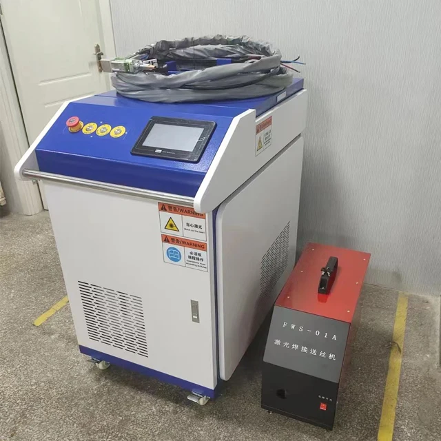 Handheld Fiber Laser Welding Machine 3 In 1 Built-in Stable Laser Source With Steel Copper Alloy Processing Workshop Machinery