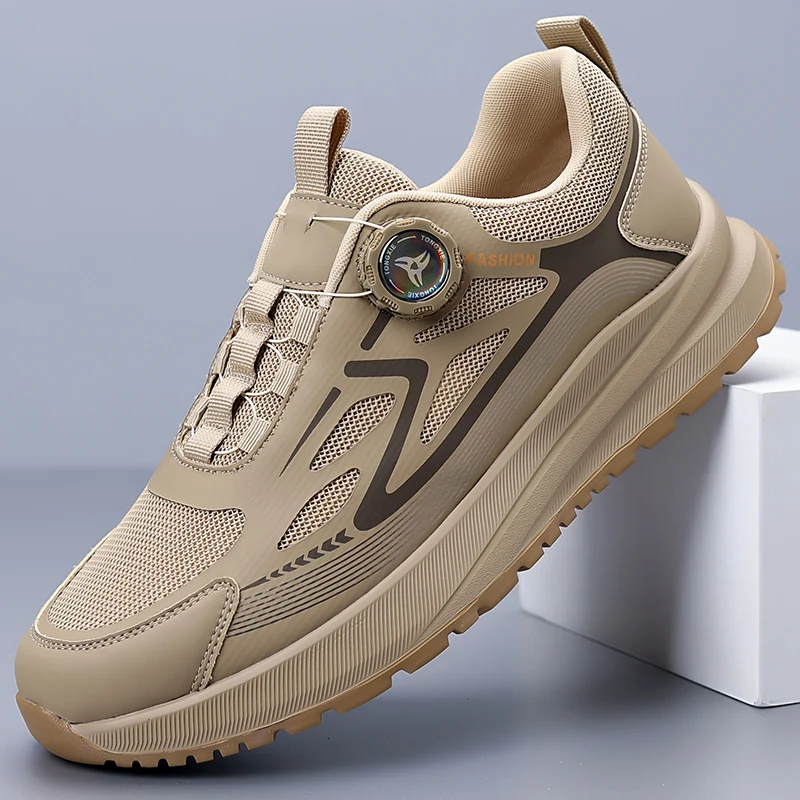 

Men's Autumn New Arrival Black Leather Shoes - Breathable Thick-Sole Stylish Sneakers, Casual & Sporty, Versatile & Lightweight