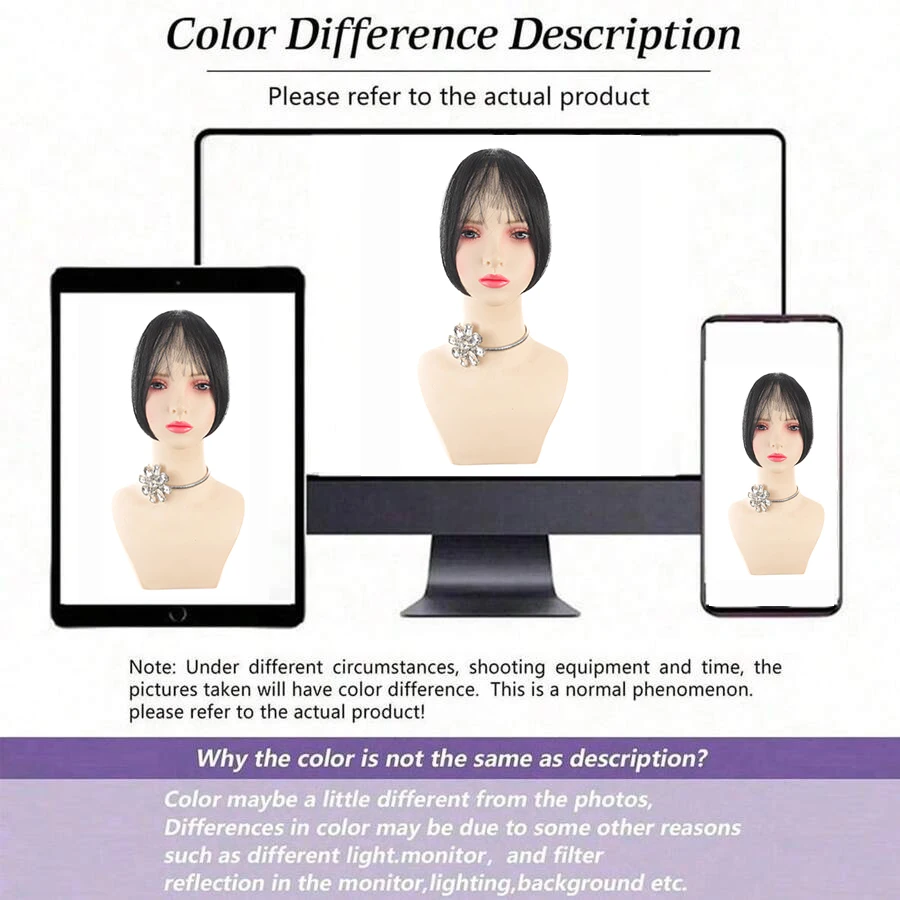 Eight Character French Bangs Wig Piece Female Synthetic BB Clip Fluffy Top Reissue Eight Character Bangs Thin Invisible Hairpins image 6
