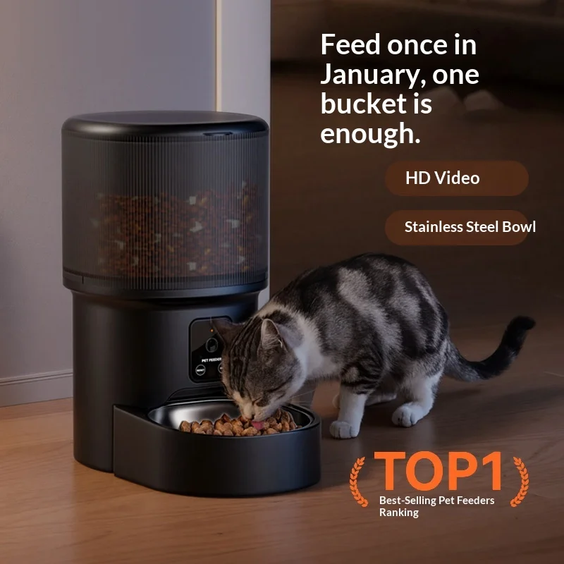 Comedero automático con WiFi y cámara para perros y gatos - imagen 3