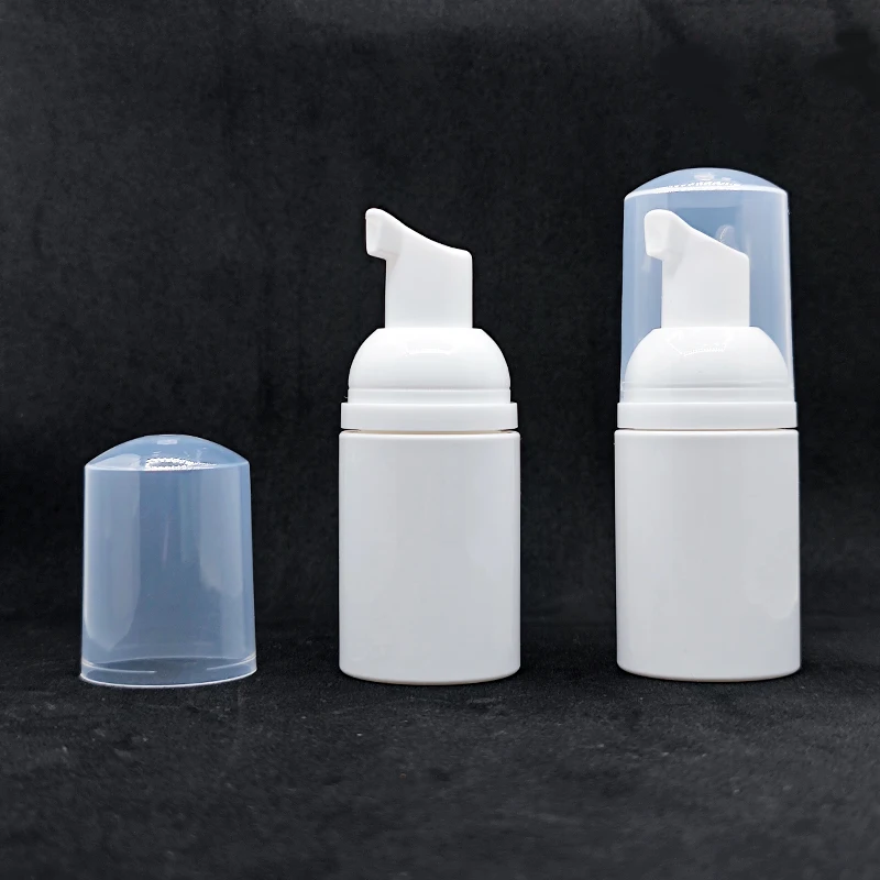 24 pack 30ML Foam Dispenser Bottle Plastic Refillable Portable Mini Foam Bottle Foaming Soap Dispenser Pump Bottles for Travel