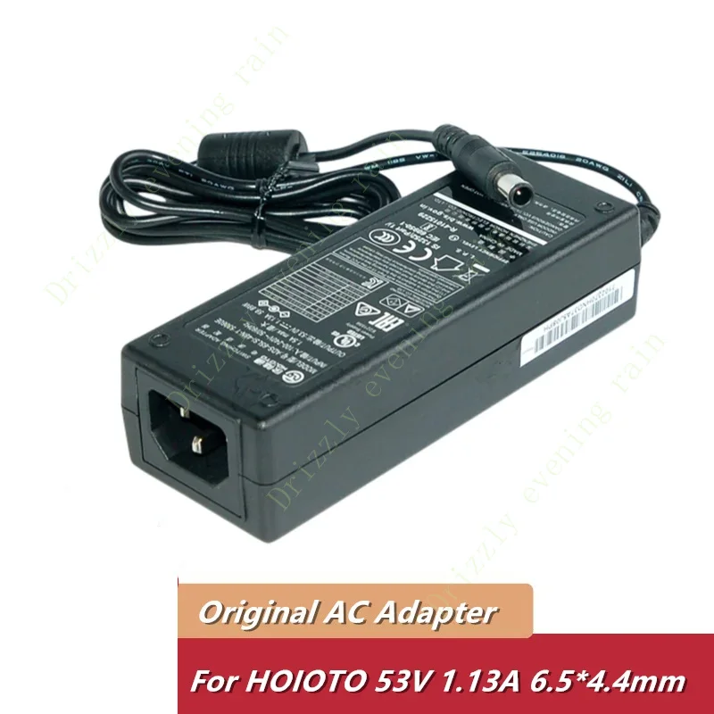 Genuine FOR HOIOTO ADS-65LSI-48N-1 53060E AC Switching Adapter Charger  Dahua Video Recorder Power Supply 53V 1.13A 60W