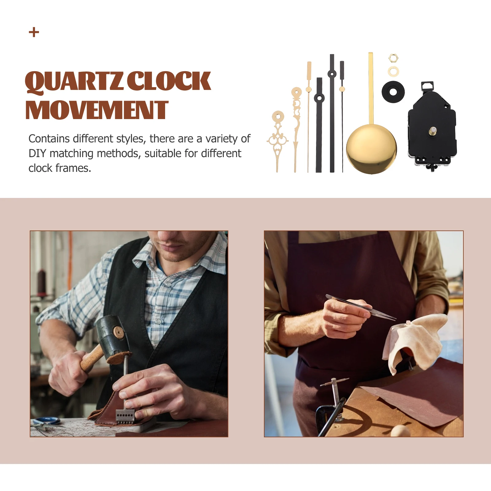 

Quartz Pendulum Clock Movement Parts Mechanism Diy Kit Number Replacement Motor
