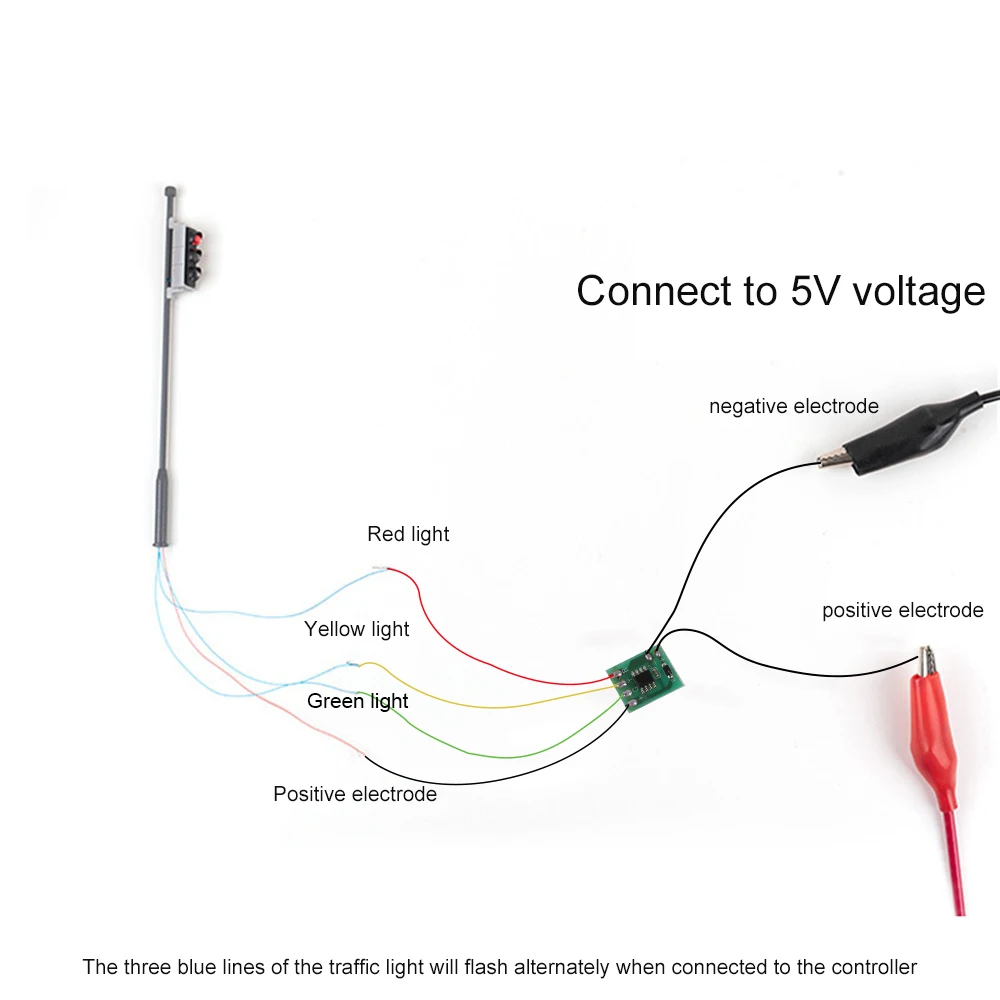 Mini modelo de carretera, controlador de señal de tráfico ferroviario, placa de circuito HO N, sistema de Panel controlador a todas las escalas, baja potencia