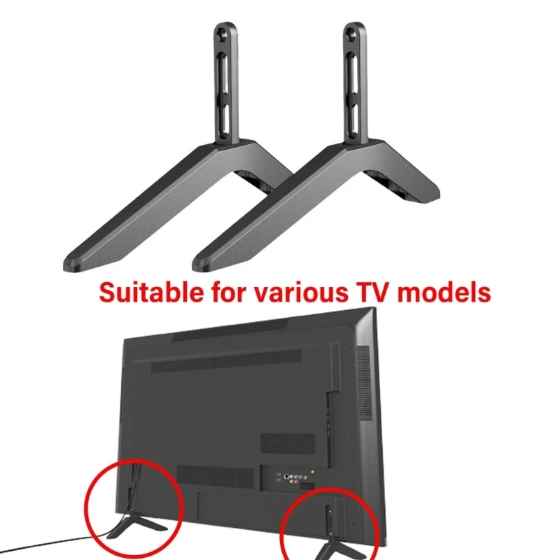 Pedestal Feet Quick Install Customizable Height and Viewing Stand Legs