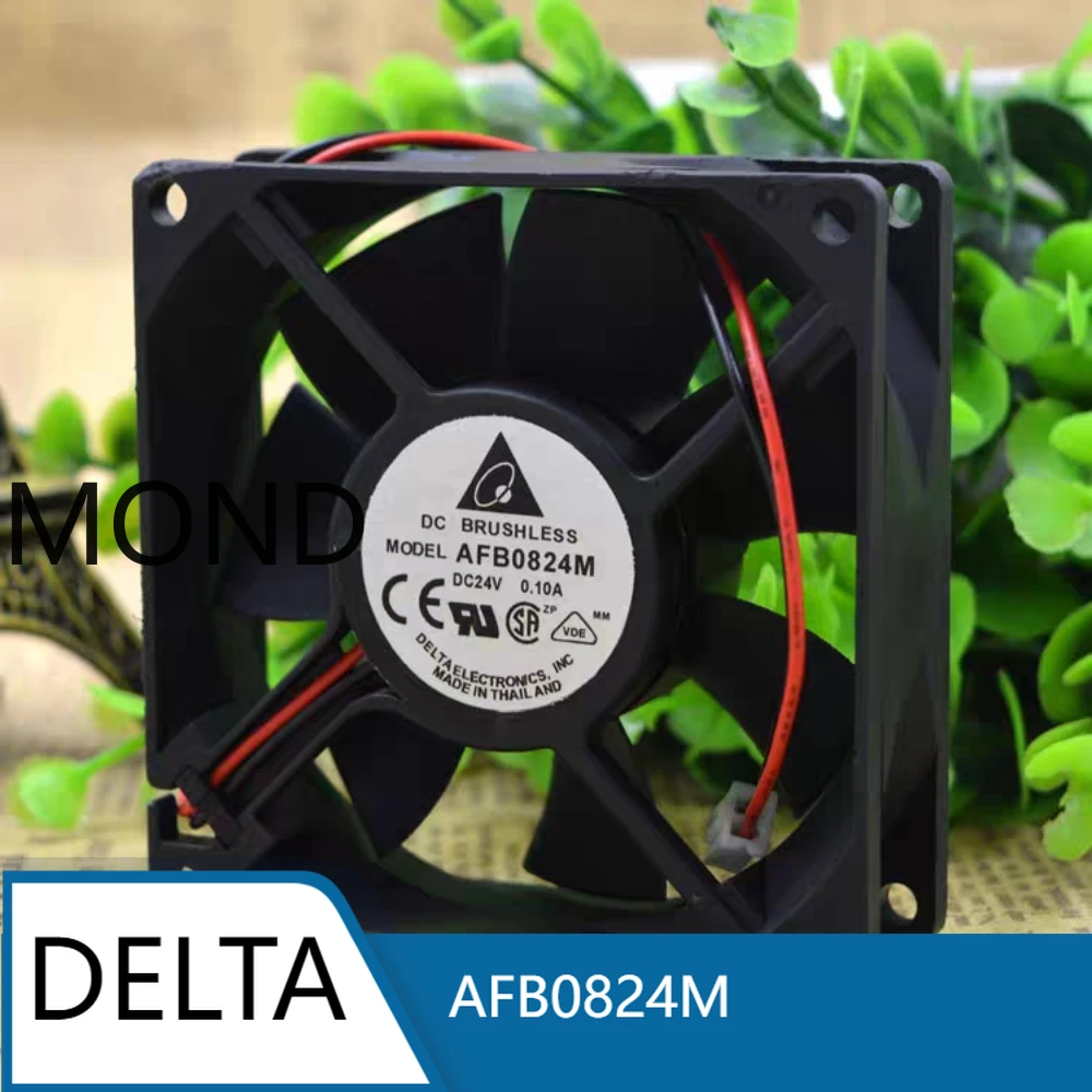 

AFB0824M Delta 8025 8CM 24V silent fan 0.1A inverter industrial computer fan