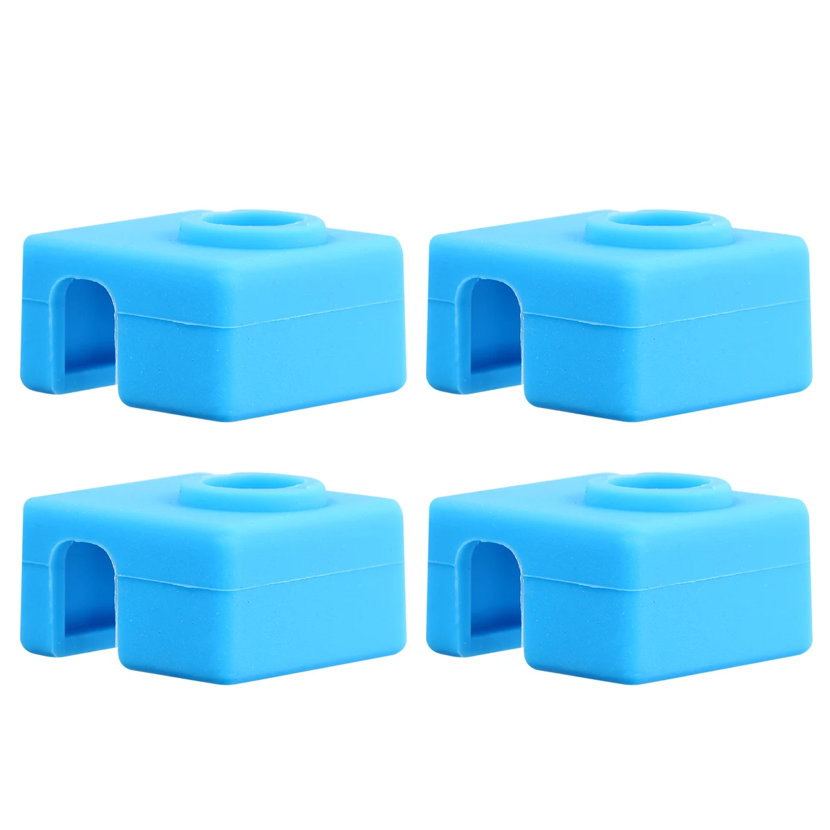 

5pcs Heater Case High Temp 280C 3D Printer Aluminum Silica Silicone Case Gel Sleeve Easy Clean Accessories