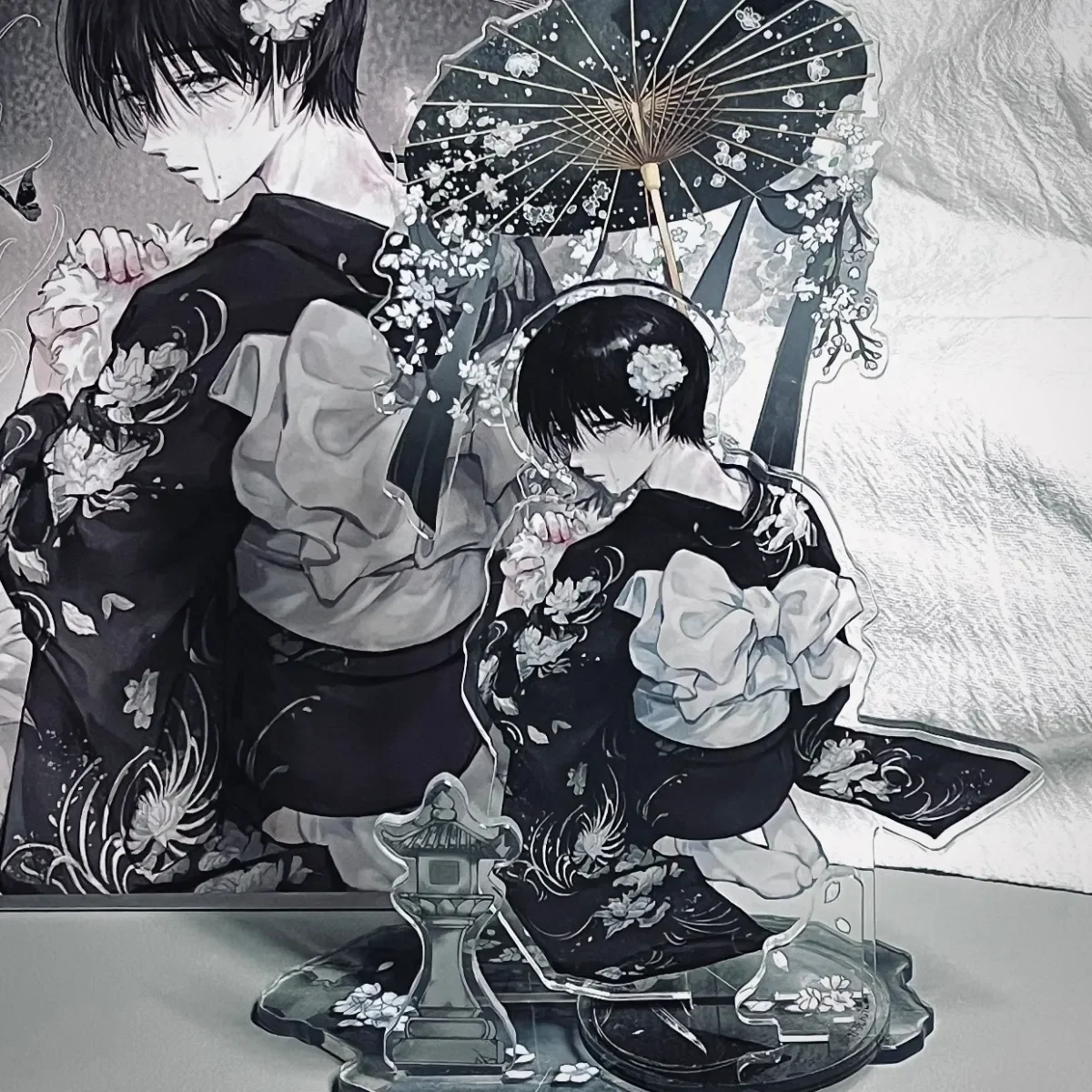 

Летние Hikaru Died Yoshiki Tsujinaka, аниме-фигурки для косплея, акриловая стоячая вывеска, аксессуары для декора стола, рождественский подарок