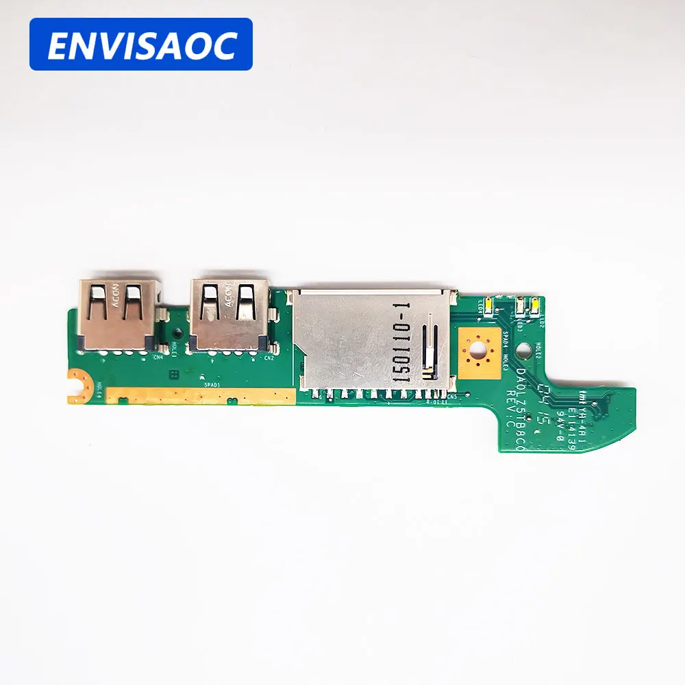 OEM For Lenovo IdeaPad U330 U330P U330T Laptop USB Card Reader Jack Board DA0LZ5TB8C0 90003437