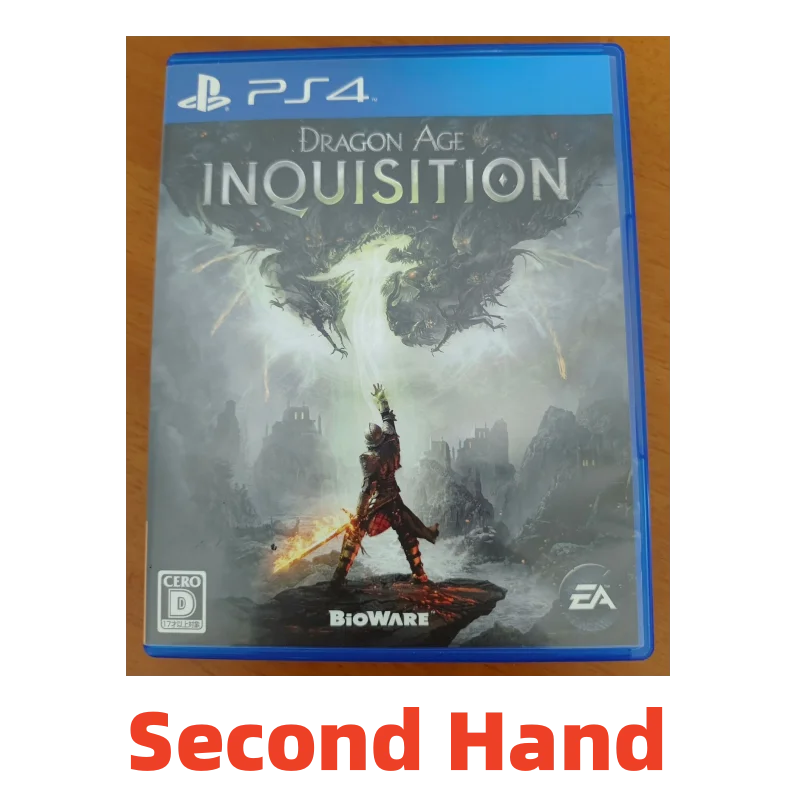 

Sony Playstatio4 PS4 Подлинная бывшая в употреблении игра CD Dragon Age инквизиция Playstation4 игровая карта Ps4 инквизиция Dragon Age