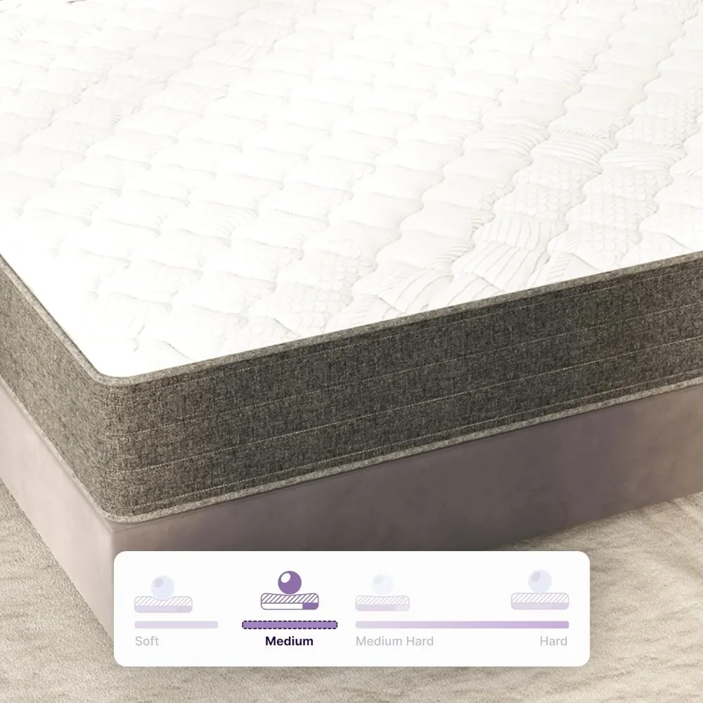 Full Mattress, 10 Inch Victoria Hybrid Cooling Gel Infused Pocket Spring and Memory Foam Mattress, Full Size Mattress Bed