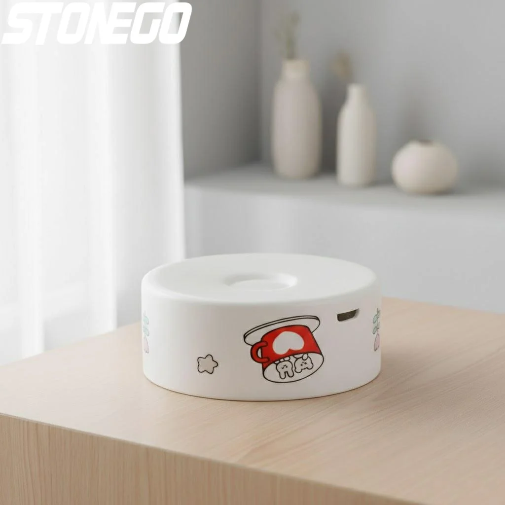 Portable Touch Bedside Lamp Dormitory Sleep Night Light Removable Adsorption Unplugged Lighting Bedroom Decorative Mood Light