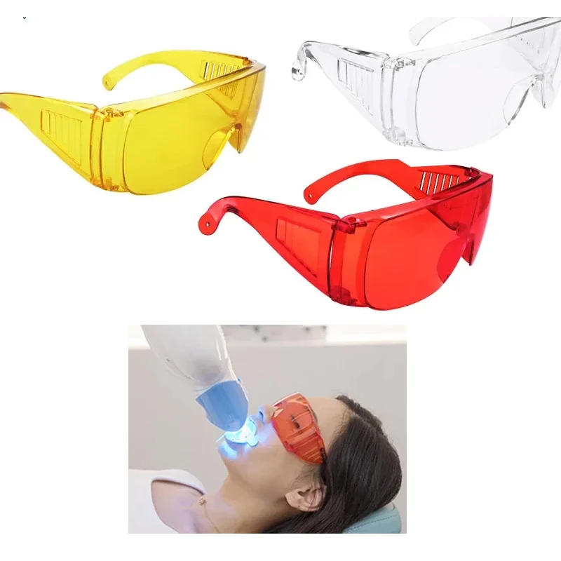 

1/5PCS Dental Eye Protection Glasses For Dentist Teeth Whitening Tool for Dental Lab Workplace Goggle Eyewear Curing Light