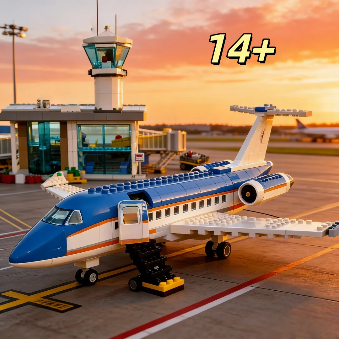 

Набор для сборки авиационной модели: развивающая игра для родителей и детей, STEM-образование, тренировка логического мышления и творчества.