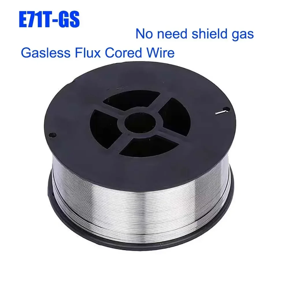 4.5kg MIG Welding Wire Gas Shield No Gas ER70S-6 Gasless Flux Cored Wire E71T-GS 0.6/0.8/1.0/1.2mm Steel Welding Material