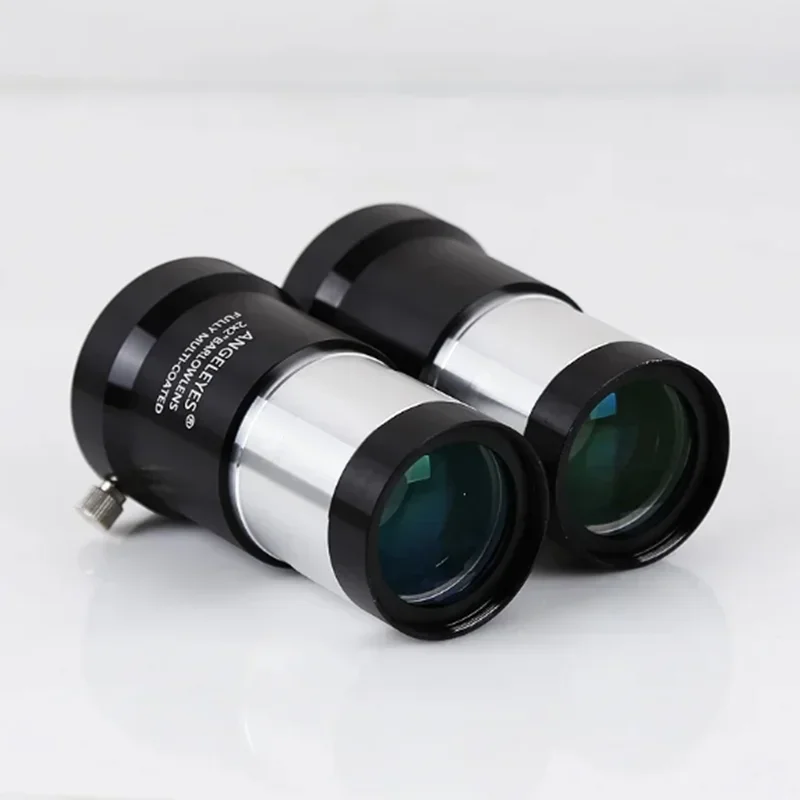 2 Inch Barlow Lens 2X Telescope M42 Thread Balck Adaptable 1.25 Eyepiece Silver Not Available Astronomy Multiplier