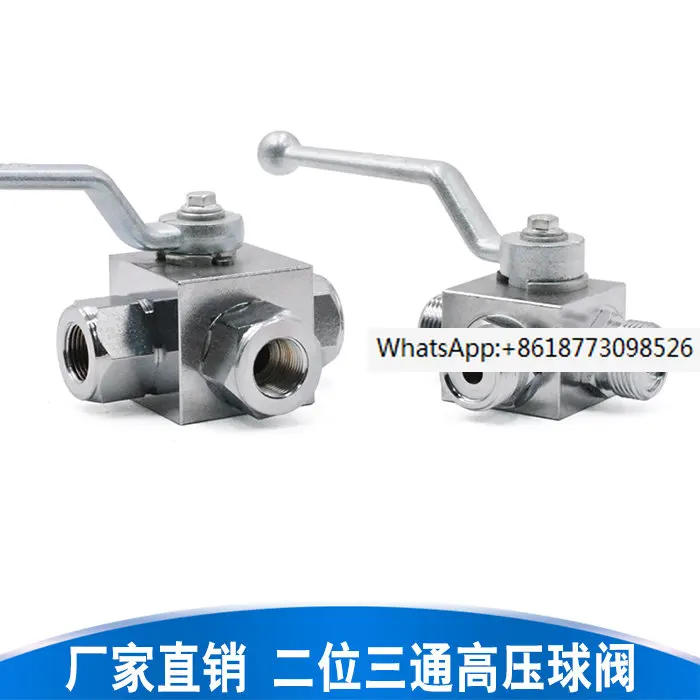 

Two Position Three-way Hydraulic High-pressure Ball Valve Internal and External Thread Valve Khb3k-g1 , 4 G3 , 8 G1, 2 6 Points