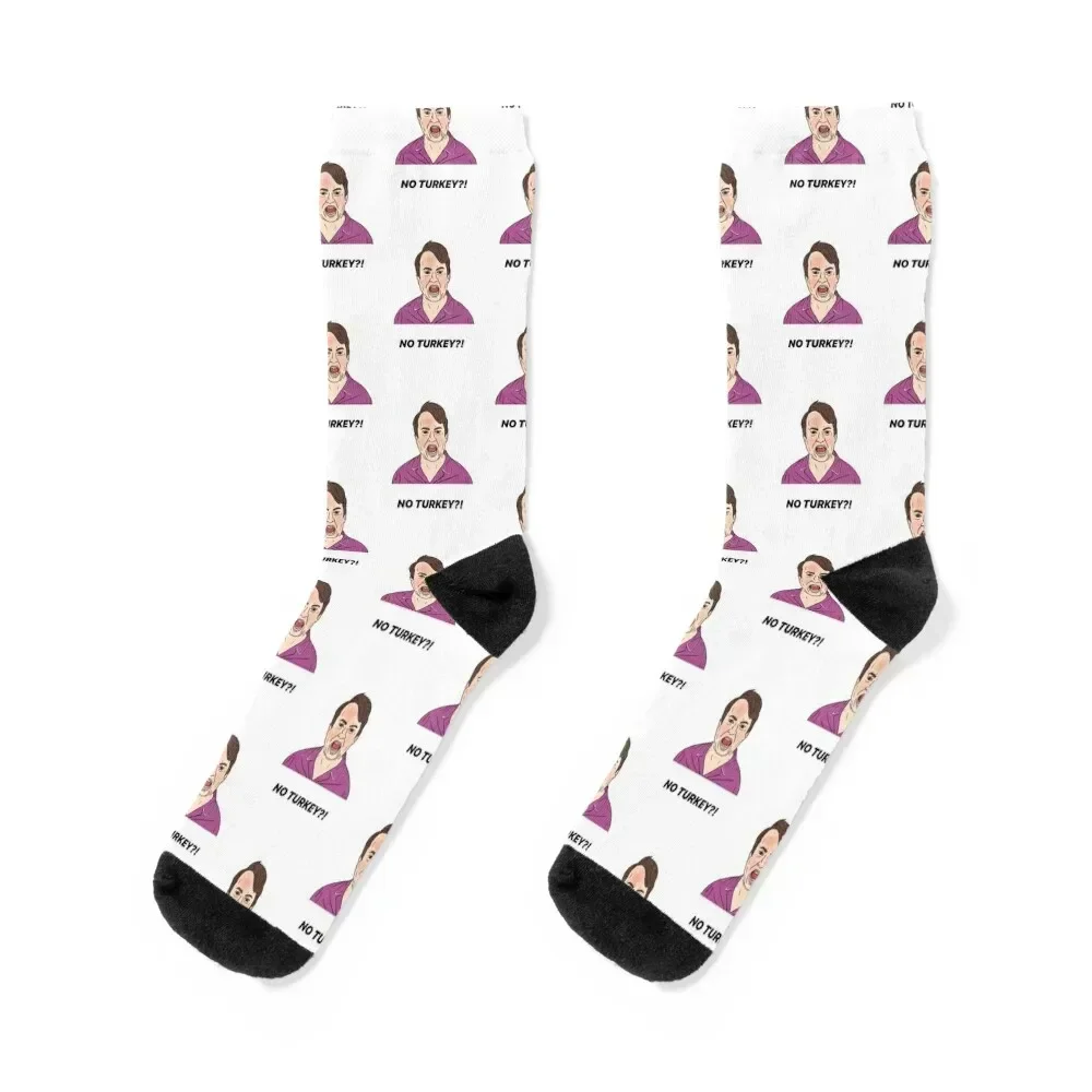 

MARK CORRIGAN NO TURKEY! Socks moving stockings winter sports and leisure christmas stocking Women's Socks Men's