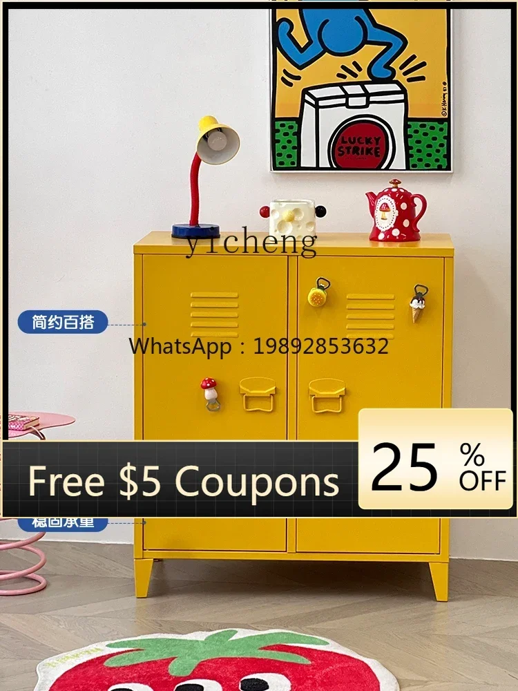 

TT side cabinet modern household wall tea cabinet small apartment multi-layer storage cabinet