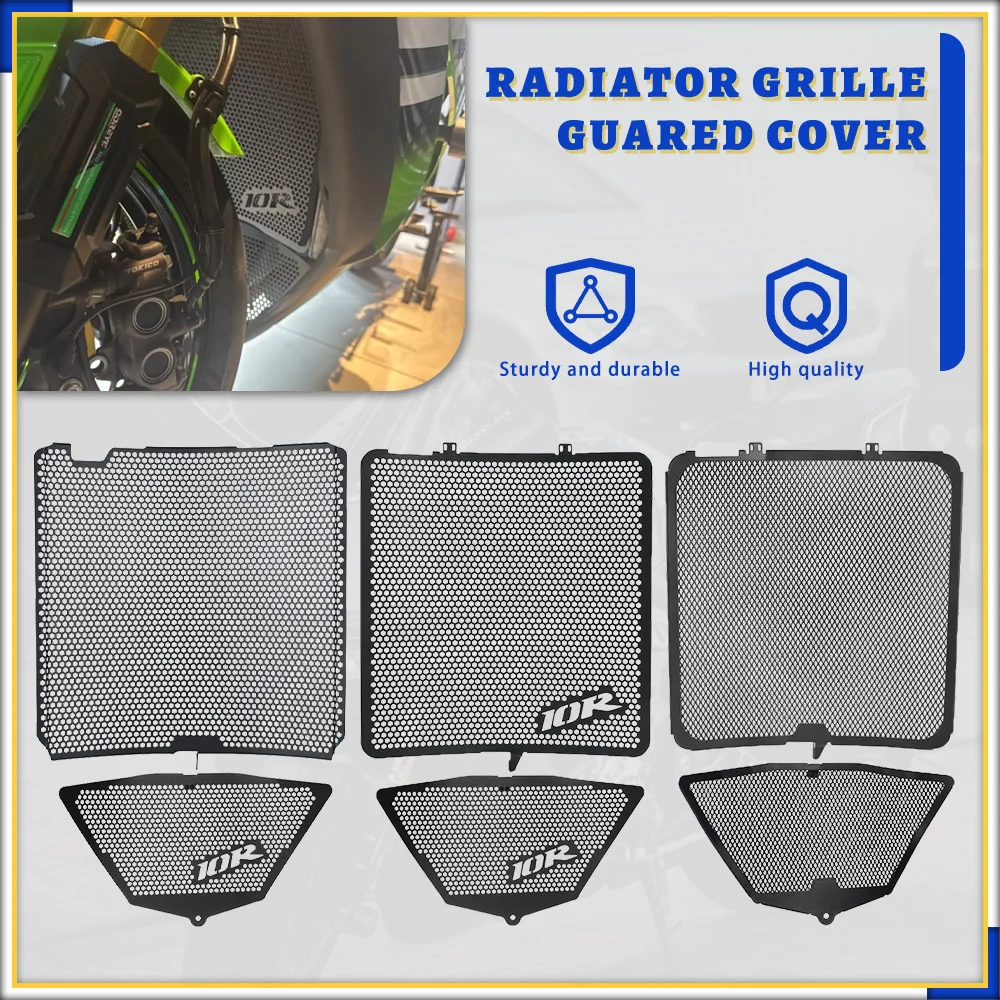 For Kawasaki ZX-10R / ZX10R 2011 2012 2013 2014 2015 2016 2017 2018 2019 2020 Motorcycle Radiator Grille Cover Engine Guard