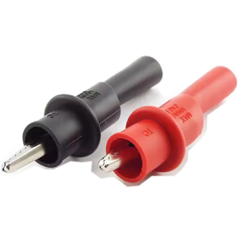 VOCTOR 1 Pair Alligator Crocodile Clip Clamp For Multimeter Tester Probe Crocodile Electrical Clamp for Testing Probe Meter