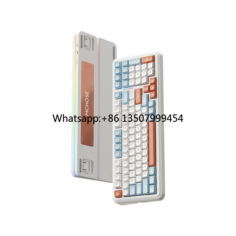 

K99V3 Customized Mechanical Keyboard Wireless Blue Tooth Wired Structure Hot-Swappable Gaming Office Laptop Universal