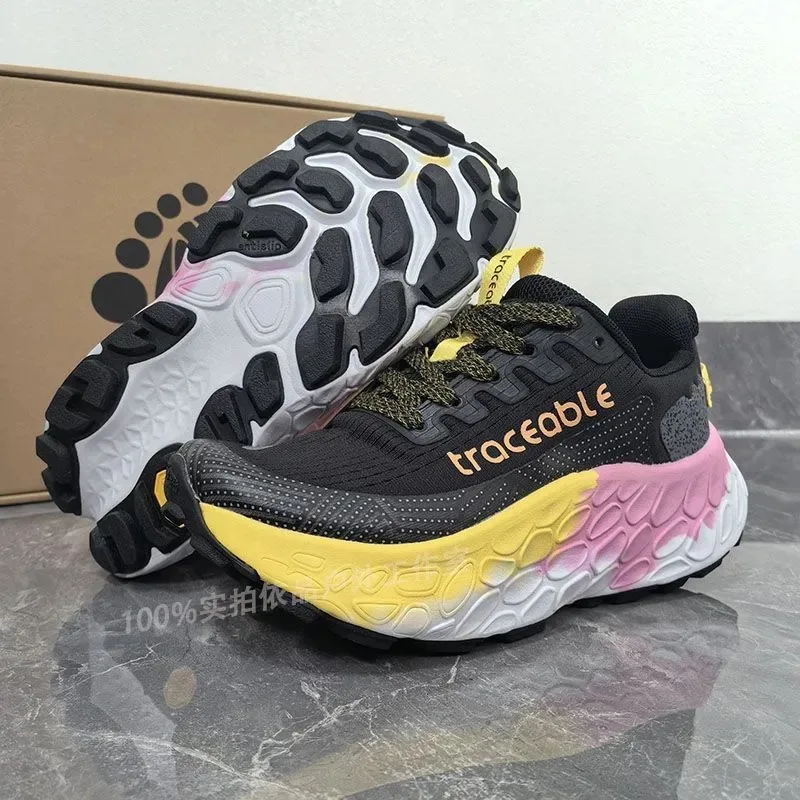 

2025 Новые кроссовки для бега по пересеченной местности для мужчин и женщин, удобная уличная спортивная обувь, дизайнерская прогулочная обувь для бега, спортивная обувь для отдыха, мужская обувь