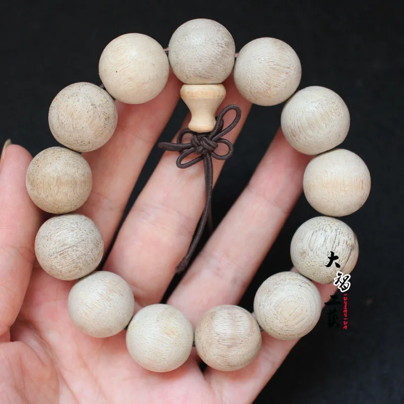 Old Material Camphor Buddha Beads Bracelets 6 8 10 12 15 18 20MM Round Bead Beaded Fragrant Wooden Lucky Hand String Wholesale