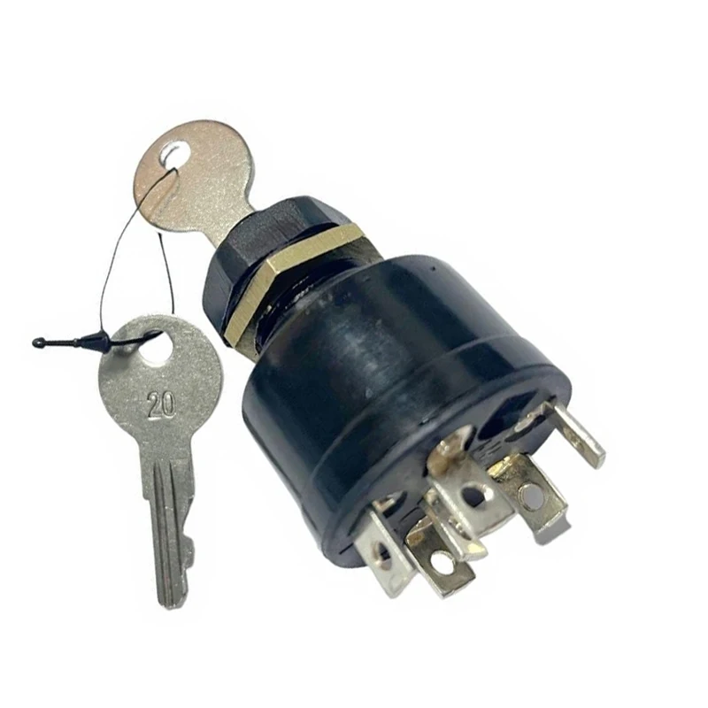 

87-88107A5 87-17393 420381-1 Marine Ignition Key Switch Push To Choke 6 Terminals MP41000 Fit For Sierra Mercucy