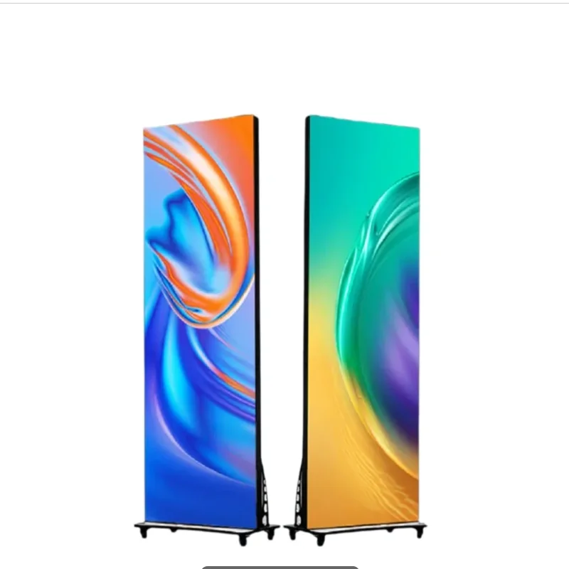 Indoor full-color P1.5 GOB 640*1920mm LED poster screen display