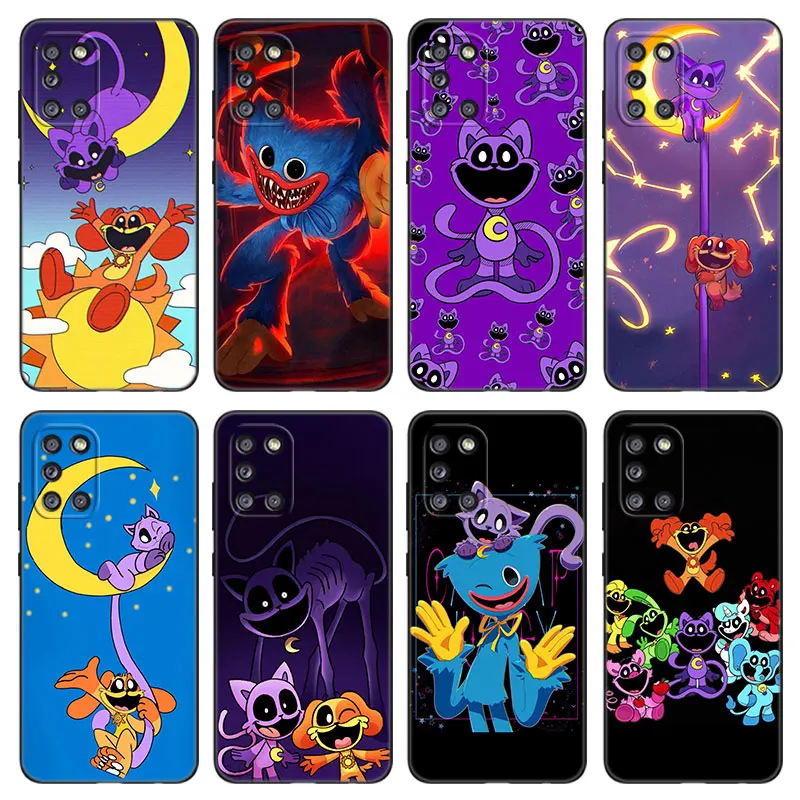 CatNap P-Poppies P-Playtimes Black Phone Case For Samsung Galaxy A01 Core A02 A03 A04 A05 M40 S A04E M04 4G M10 M11 M12 M22 M42