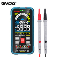 GVDA Digital Multimeter 9999 Counts DMM Voltmeter True RMS AC DC NCV Voltage Meter Smart Ammeter Auto Range Capacitance Tester