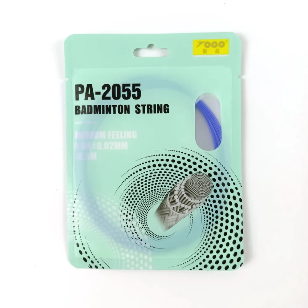 

Synthetic Fibre Badminton String High Flexibility Professional Colorful Racket Line 0.68mm High Elastic