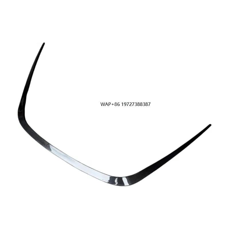 High-quality OEM Style Dry Carbon Fiber Hood Trim Hood Vent Engine Cover Fin for F8 Spider Tributo