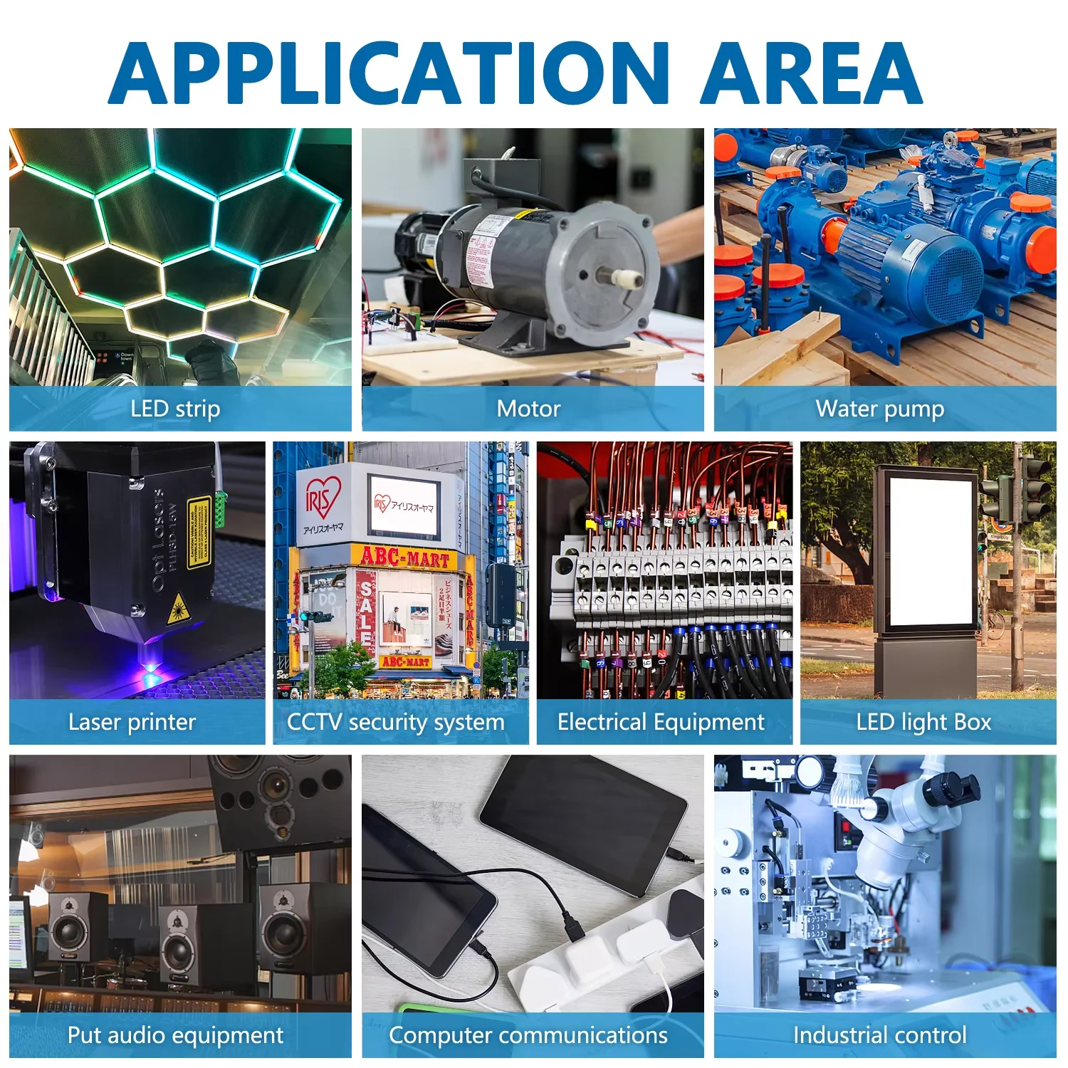 500W 600W 1000W 1500W Adjustable Power Supply 110/220V AC To DC 12V 13.8V 15V 24V 36V 48V 60V 72V 80V 90V 100V 150V 200V SMPS