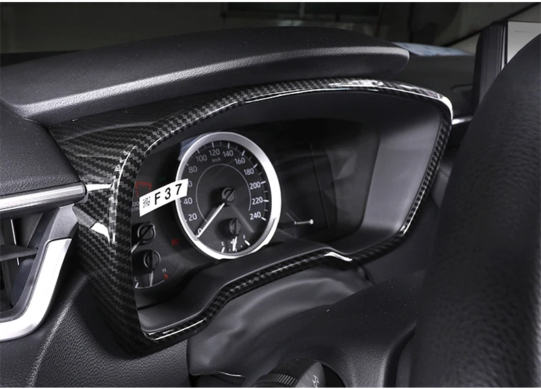 Für Toyota Corolla E210 Hybrid 2019 2020 2021 2022 2023 2024 ABS Auto Front Dashboard Panel Dekorative Abdeckung Aufkleber trim Rahmen – Detail 9