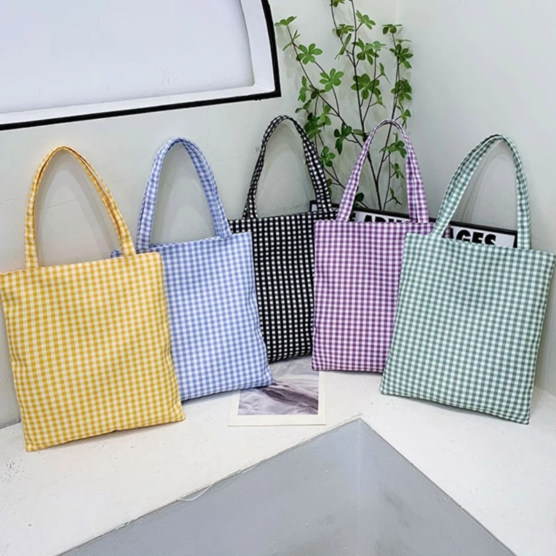 

X5XA Shopping Shoulder Bag Large Capacity Bag Girl Women Fashion Canvas Bag