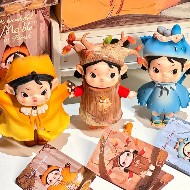 Echte Heyone A Wonderful Meble in Forest Series Blind Box Yancy Anime Figuur Verrassing Action Figure Mystery Box Standbeeld Speelgoed