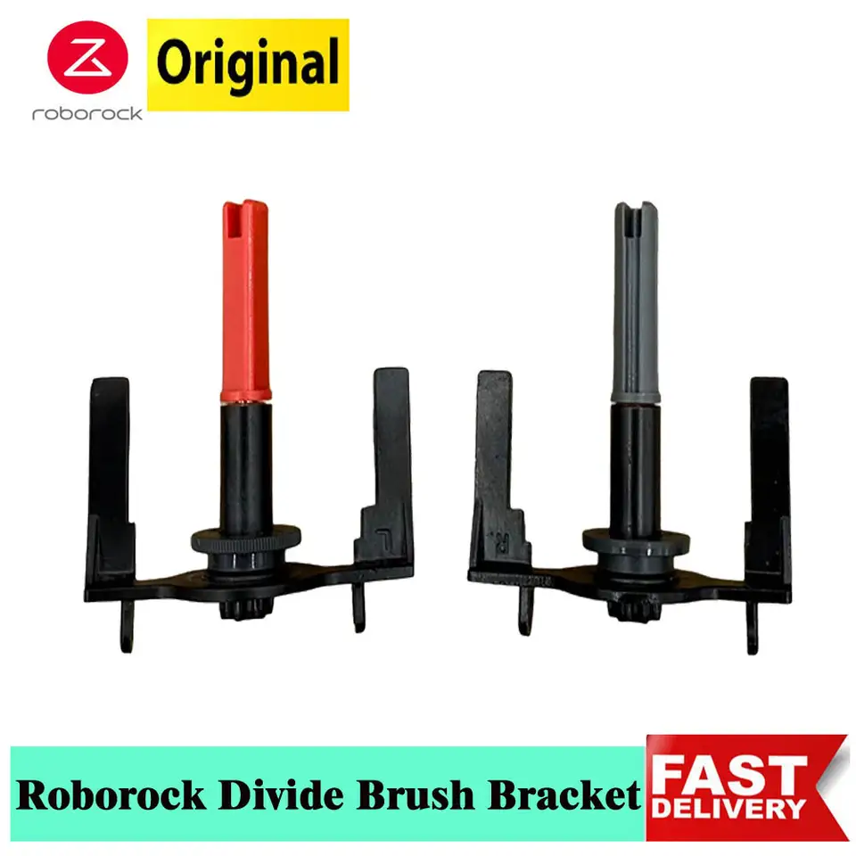 حامل فرشاة روبوروك لـ Saros 10/10R/20/Qrevo Curv/Curv 2 Pro/CurvC/CurvX/Curv 2 Flow/Qrevo Edge Divide قطع حامل الفرشاة