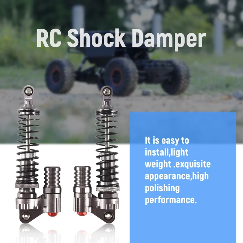 1:10 Rc Crawler Hydraulic Shock Absorber Alloy Rc Shock Damper For 1/10 Axial Scx10 90022 90028 90021 Rc4wd D90